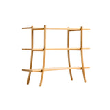 Skyladder Shelves: Low + Natural Oak