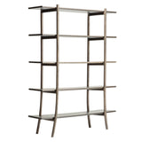 Skyladder Shelves: Tall + Smoked Oak