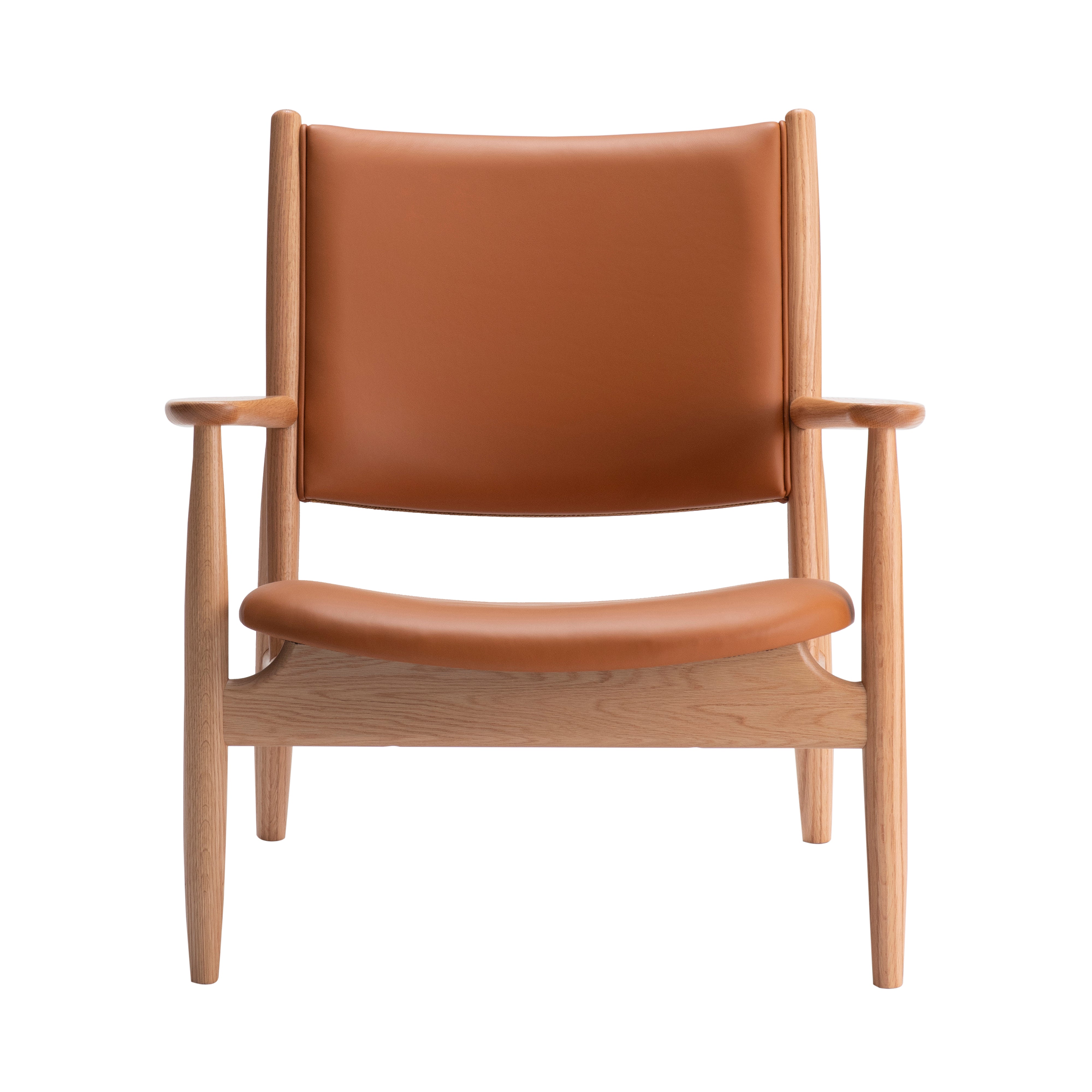 Summit Lounge Chair: Natural Oak +  Fibre Natural