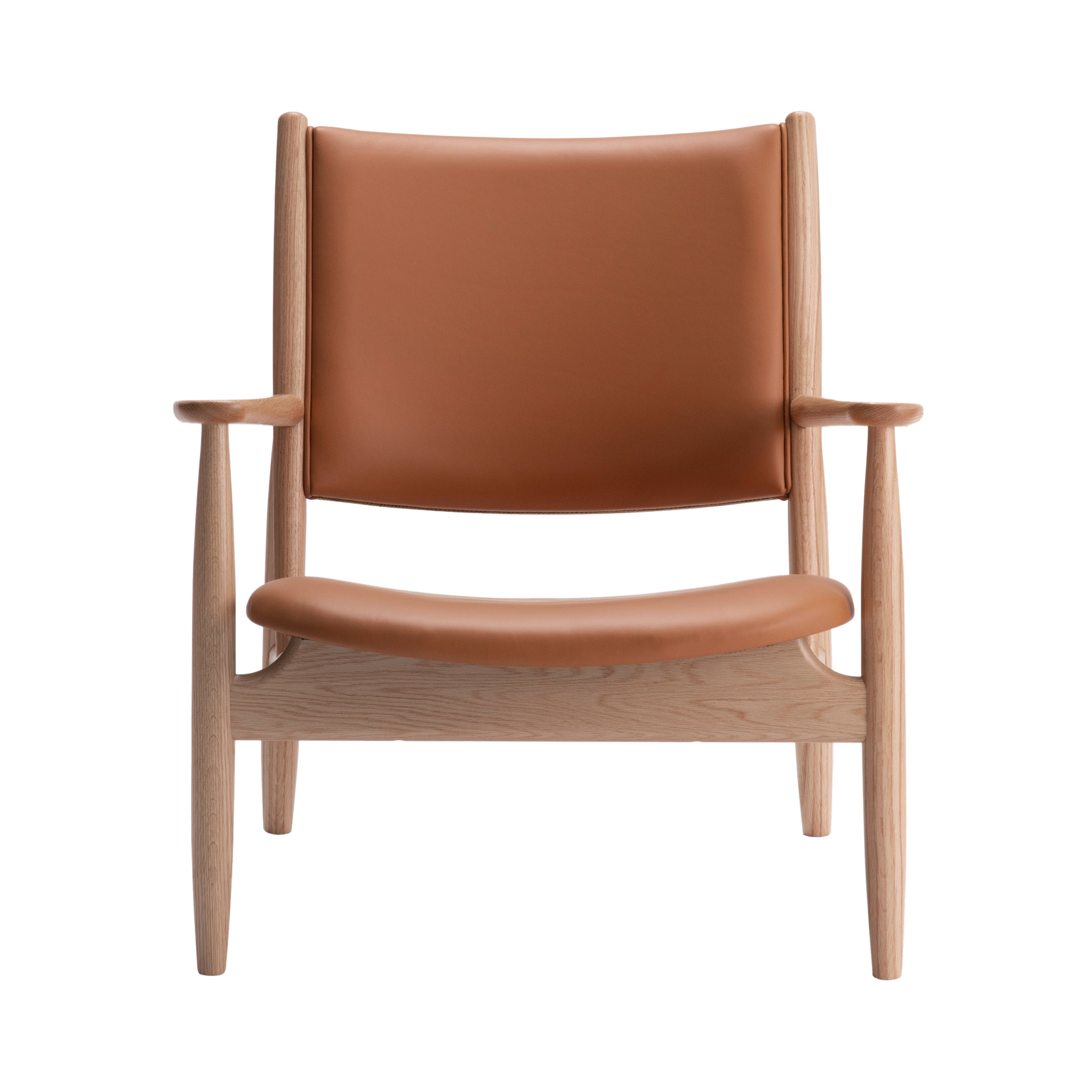 Summit Lounge Chair: White Oak