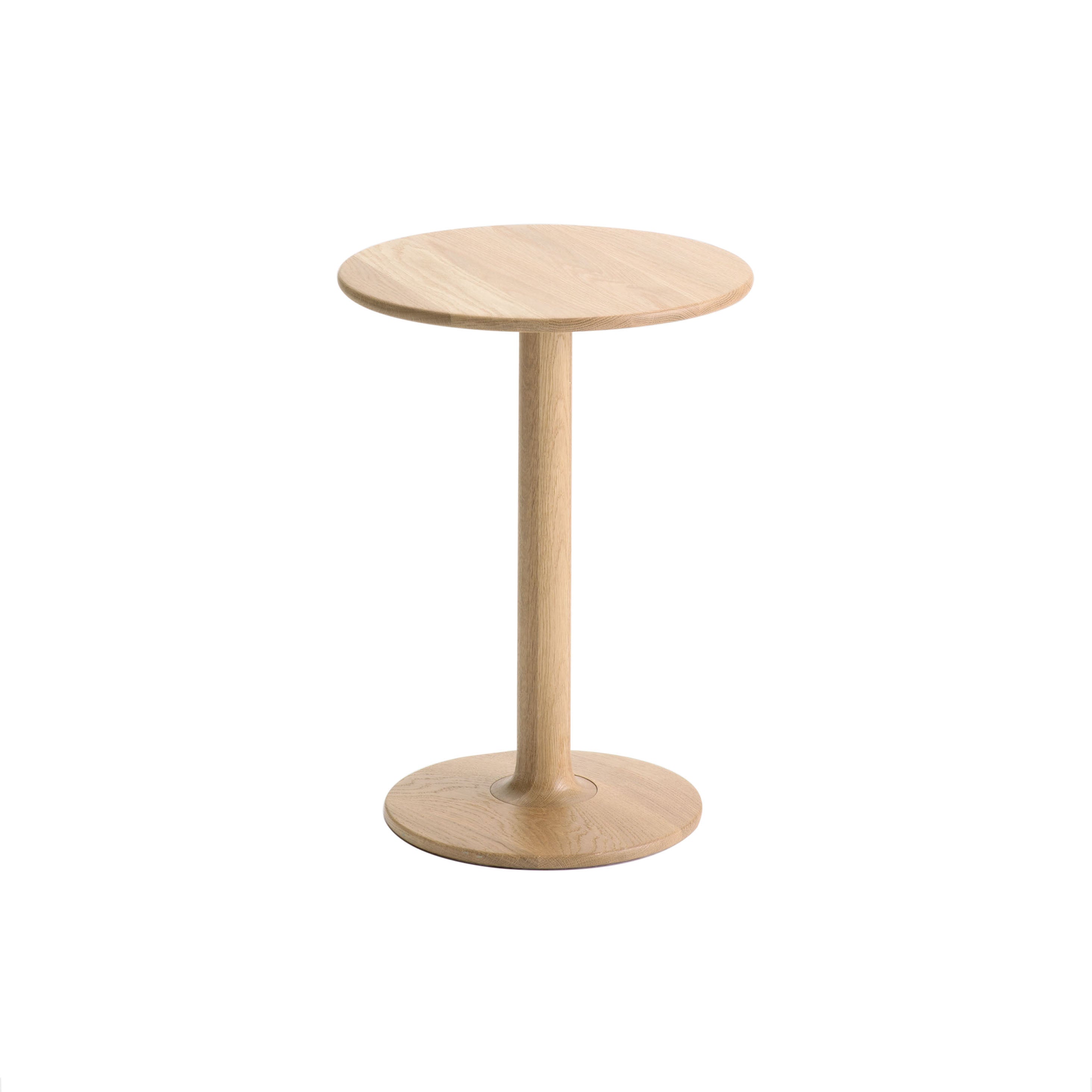 Taio Side Table: White Oak