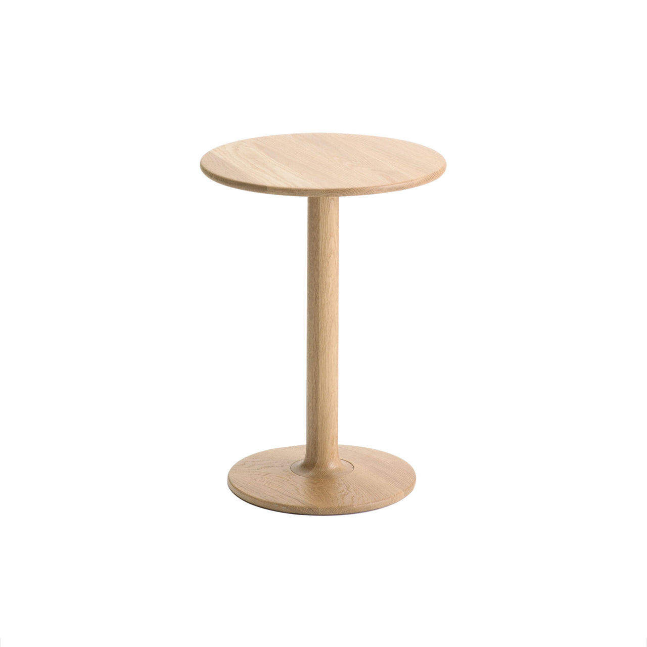 Taio Side Table: White Oak