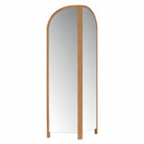 Cabine Dresser with Mirror: Natural Oak