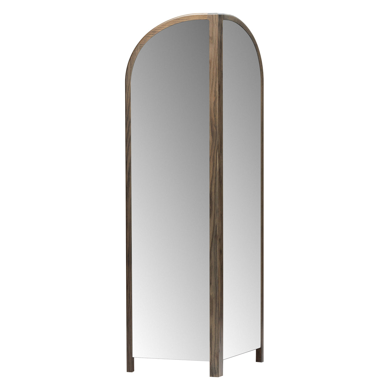 Cabine Dresser with Mirror: Smoked Oak