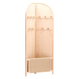 Cabine Dresser with Mirror: White Oak + Natural