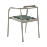 Ahm Chair: Upholstered + Ash Grey
