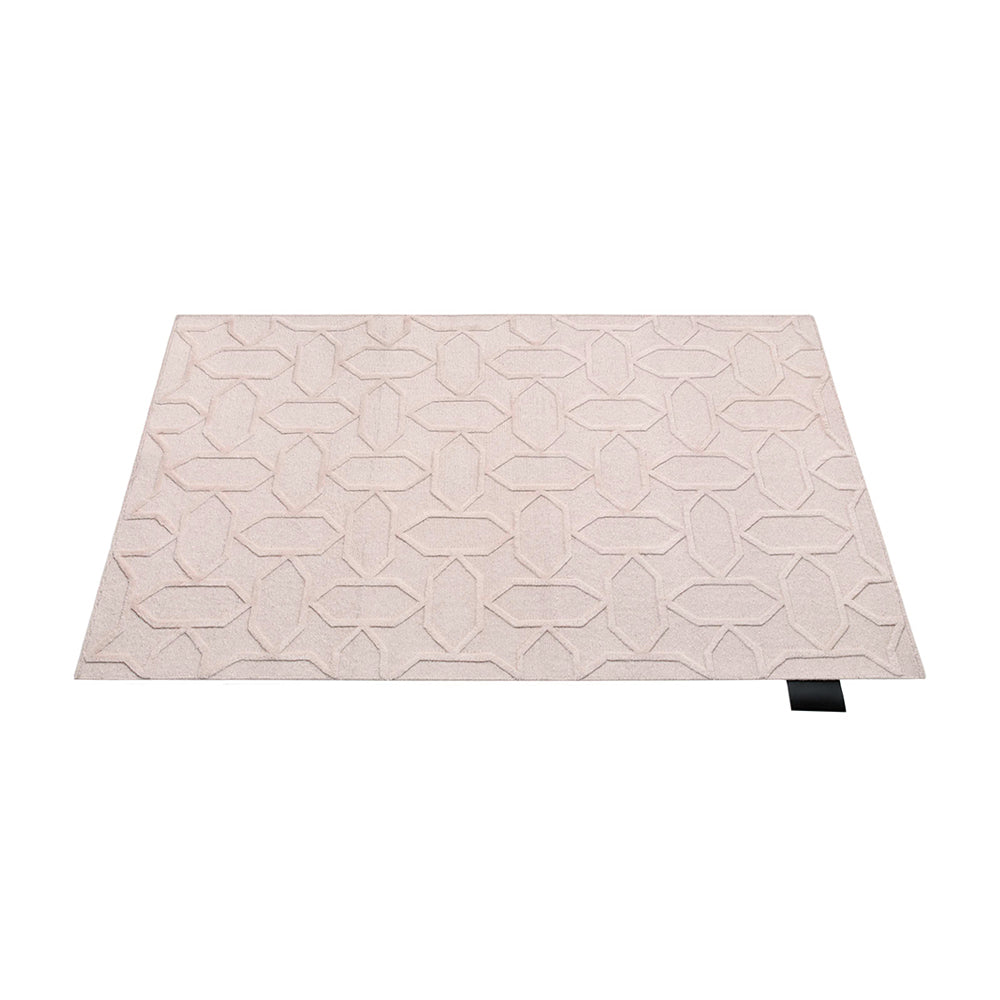 Gems Sumak Rug: Medium + Light Beige