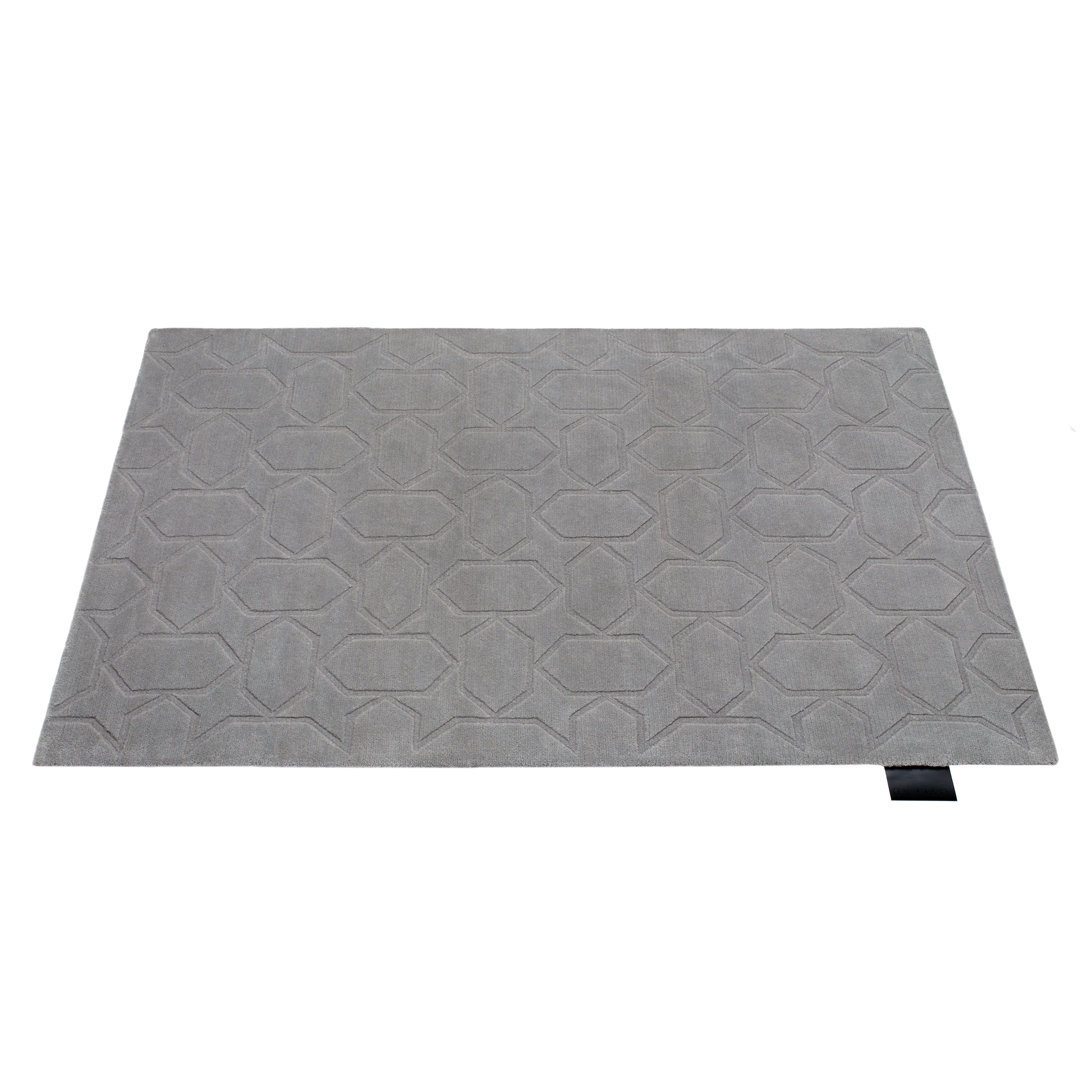 Gems Relief Rug: Large + Silver