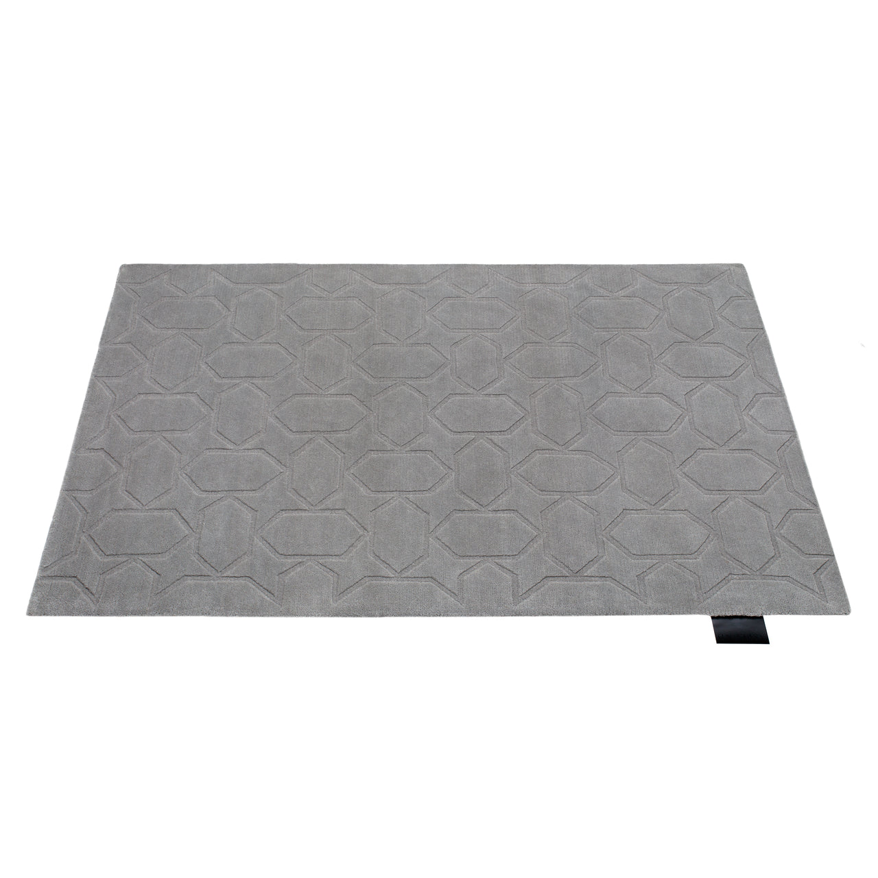 Gems Relief Rug: Large + Silver