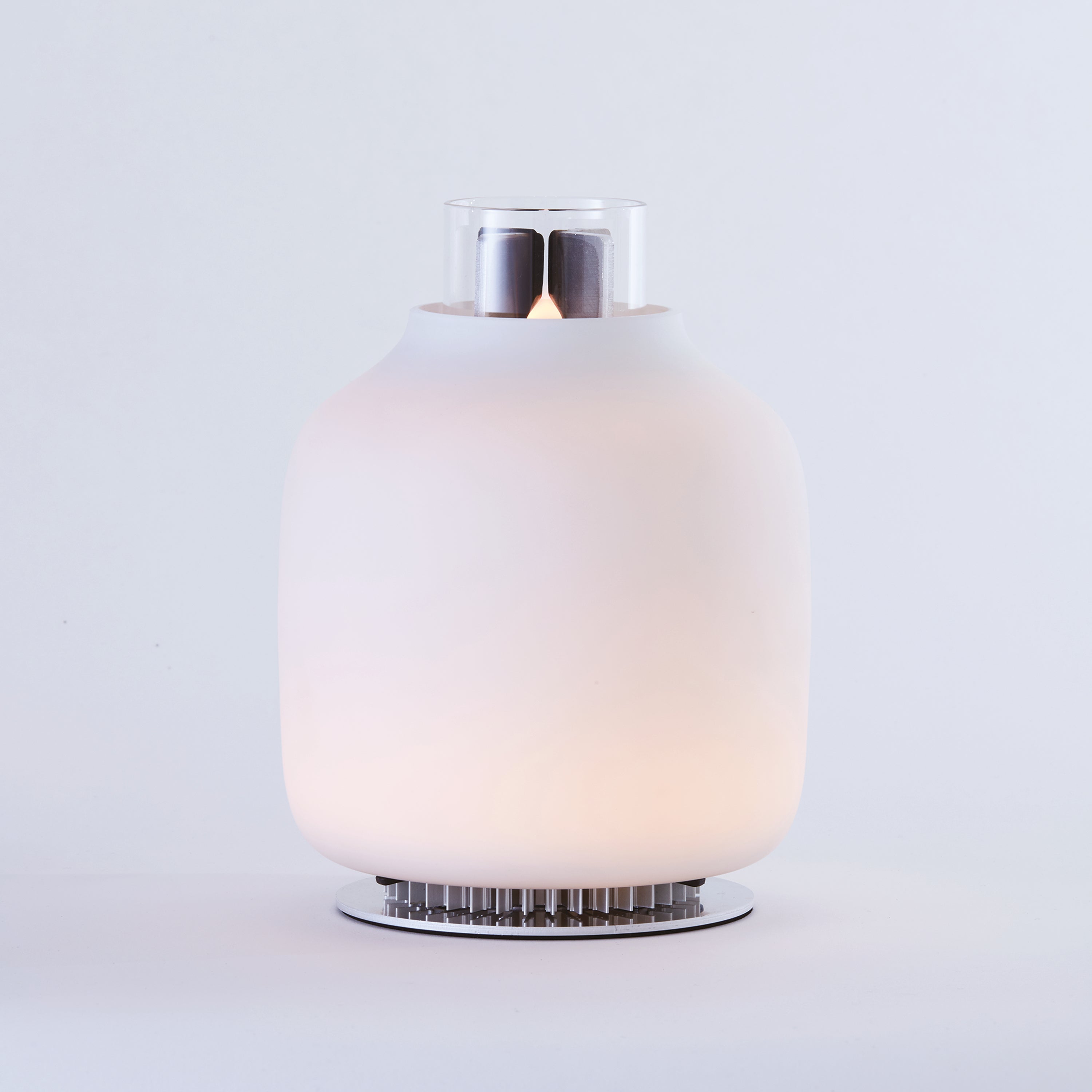 Candela Table Lamp with USB Charging Port