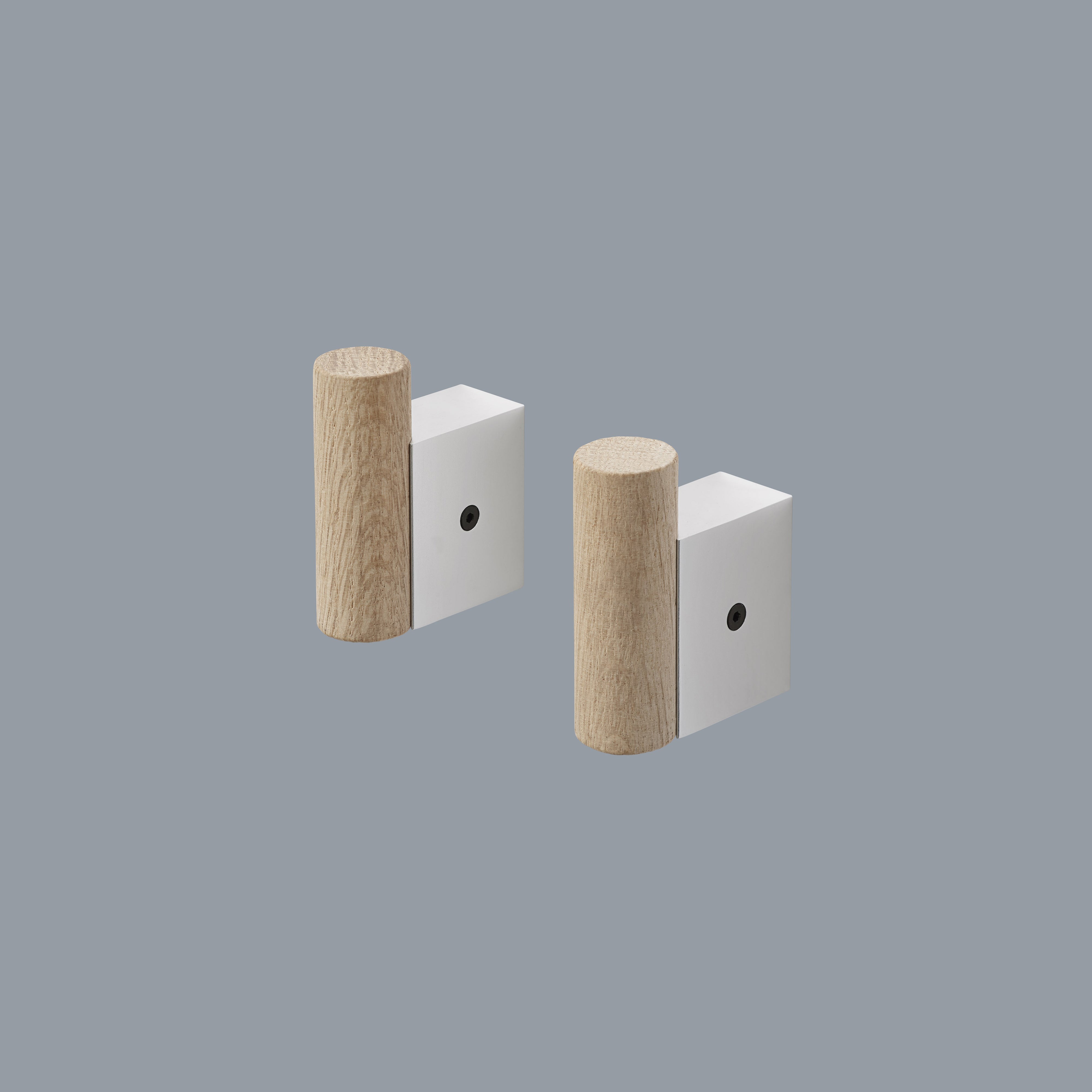 Attach Coat Hook: Set of 2 + LS
