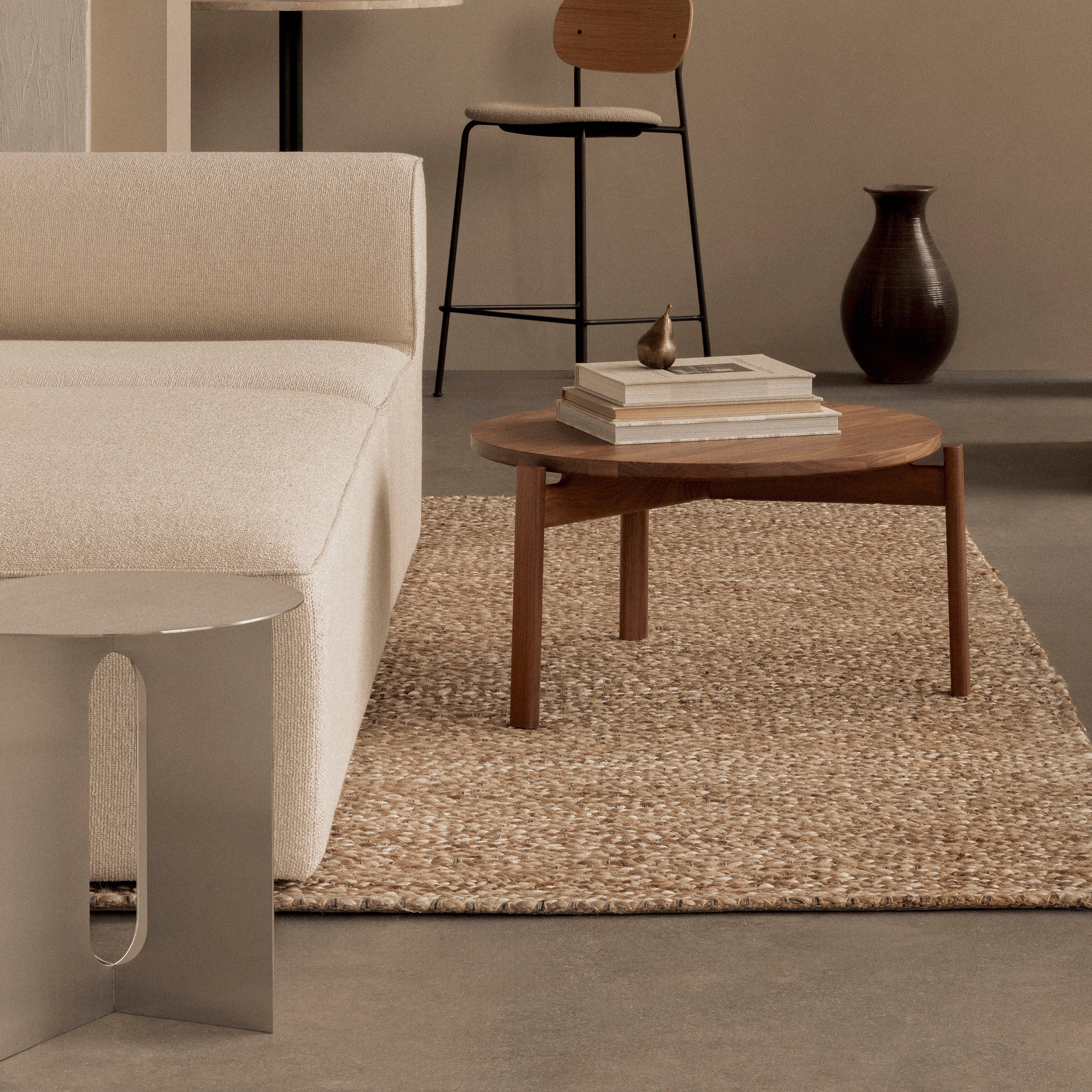 Androgyne Side Table: Steel