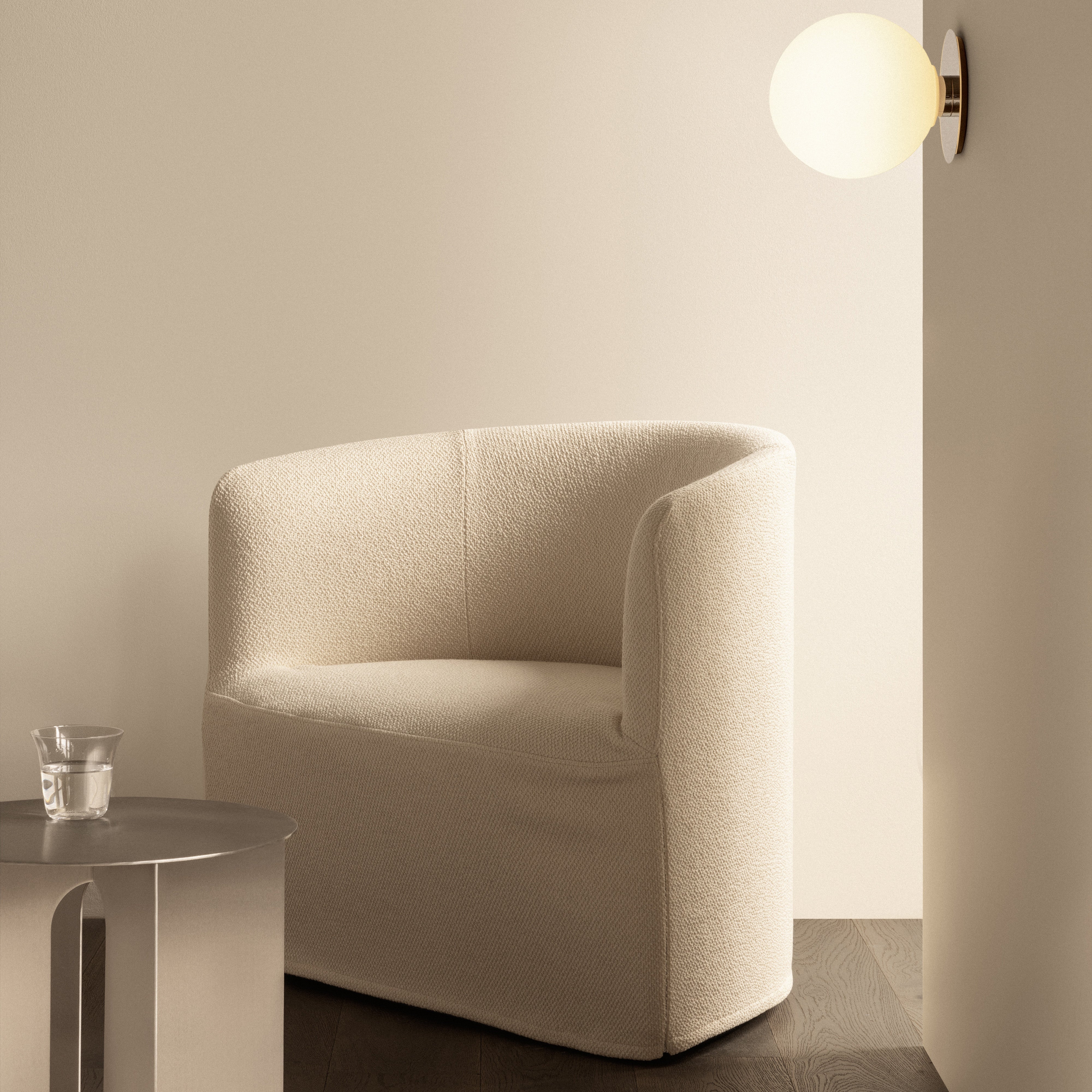 Tearoom Lounge Chair with Loose Cover