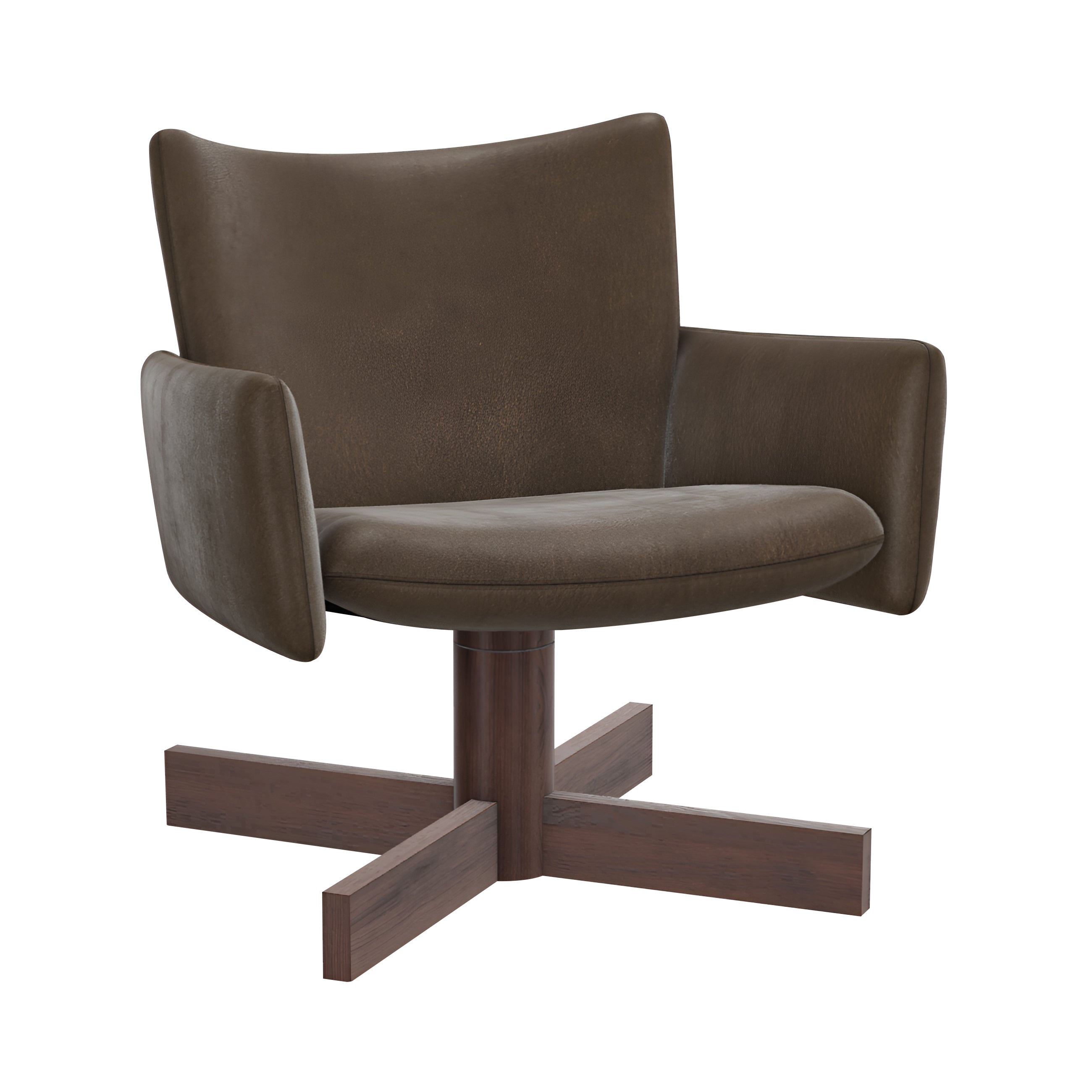 Avant Lounge Chair: Umber