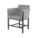 Aya Dining Armchair: Onyx Oak