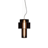 Babel Hanging Lamp: Low + Black Matt