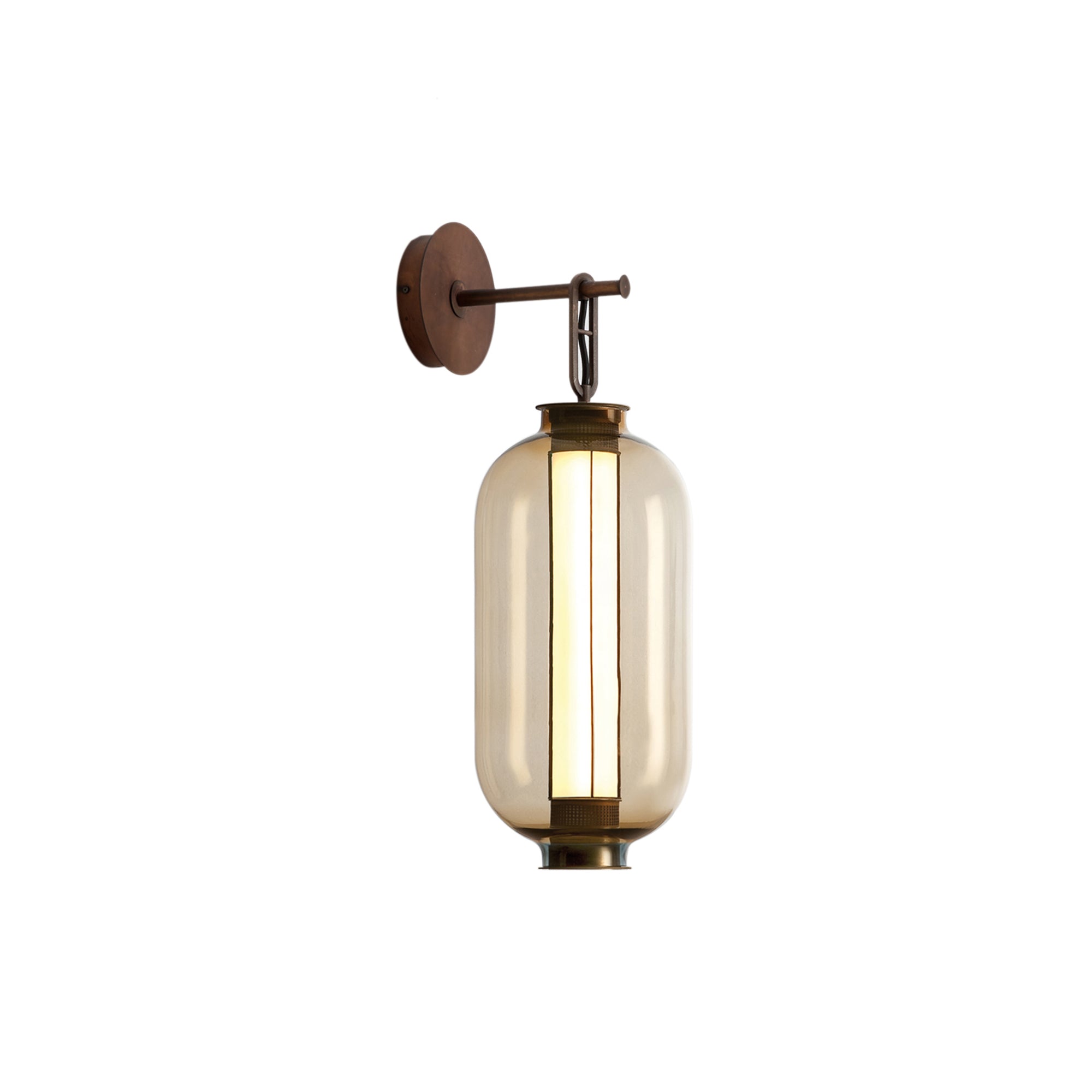 Bai A Ba Ba Wall Lamp: Amber