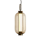 Bai T Ba Ba Pendant Lamp: Outdoor + Amber