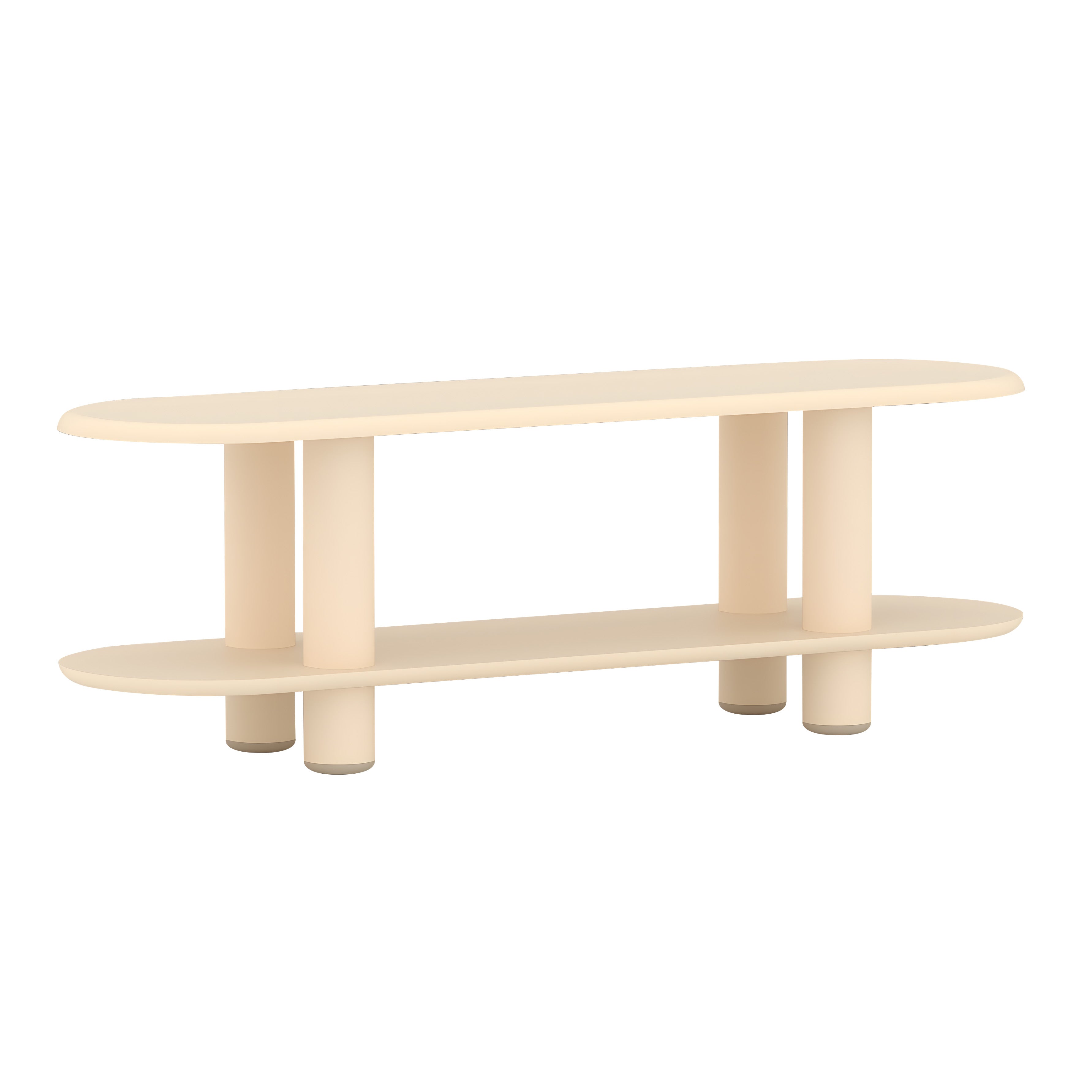 Eclipso Shelving System: Beige + 2