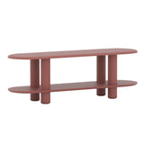 Eclipso Shelving System: Oxide Red + 2