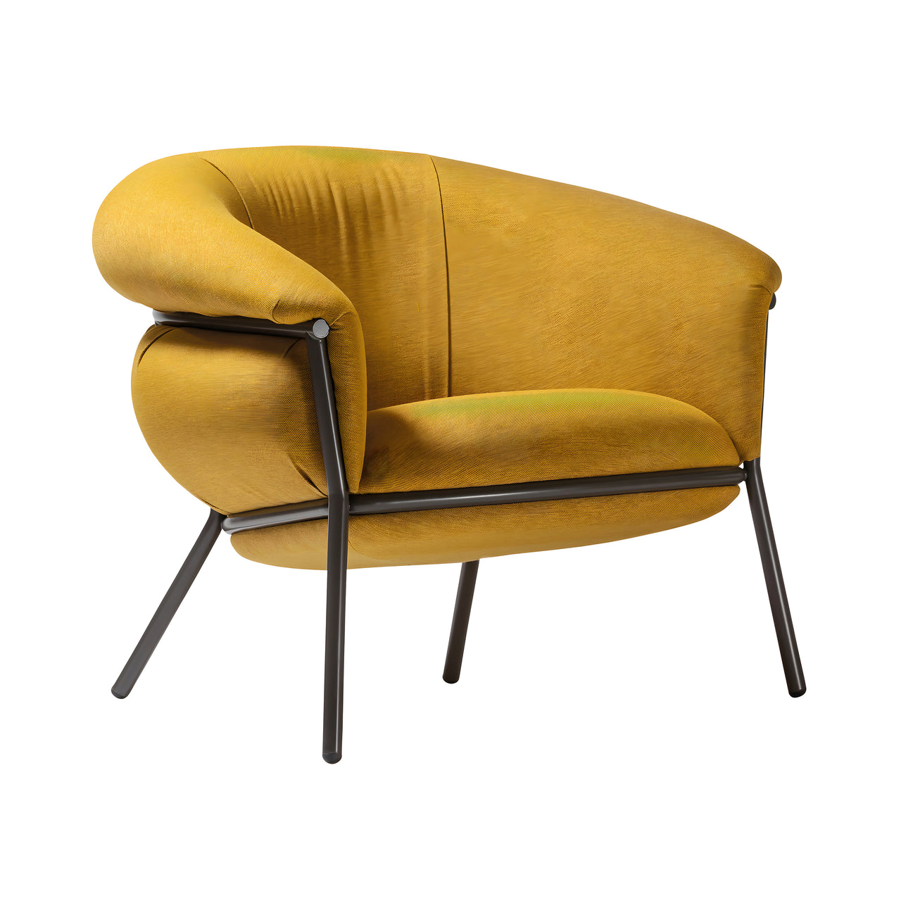 Grasso Armchair: Black