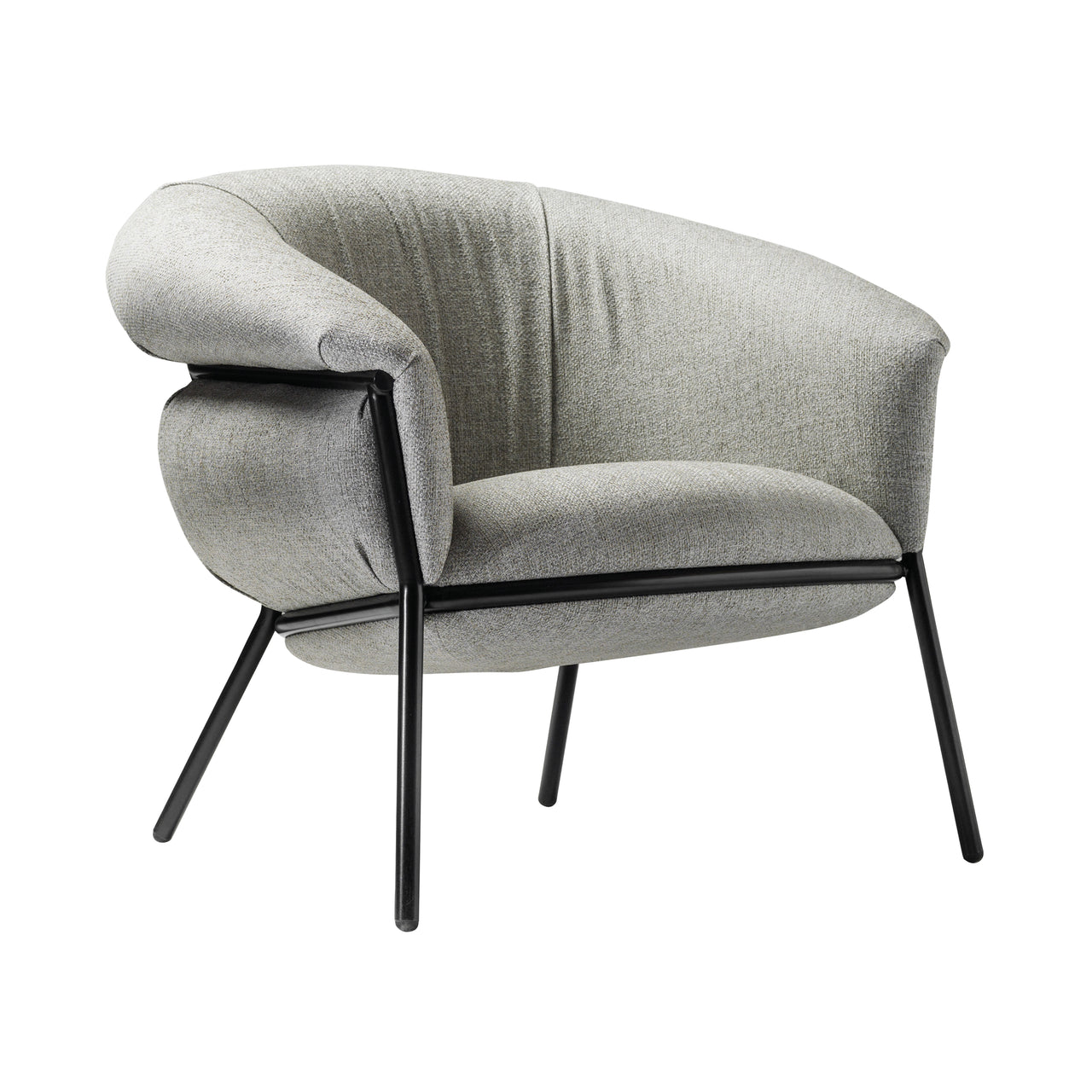 Grasso Armchair: Black