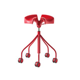 Binaria Adjustable Stool: Red