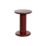 Eclipso Side Table: Oxide Red