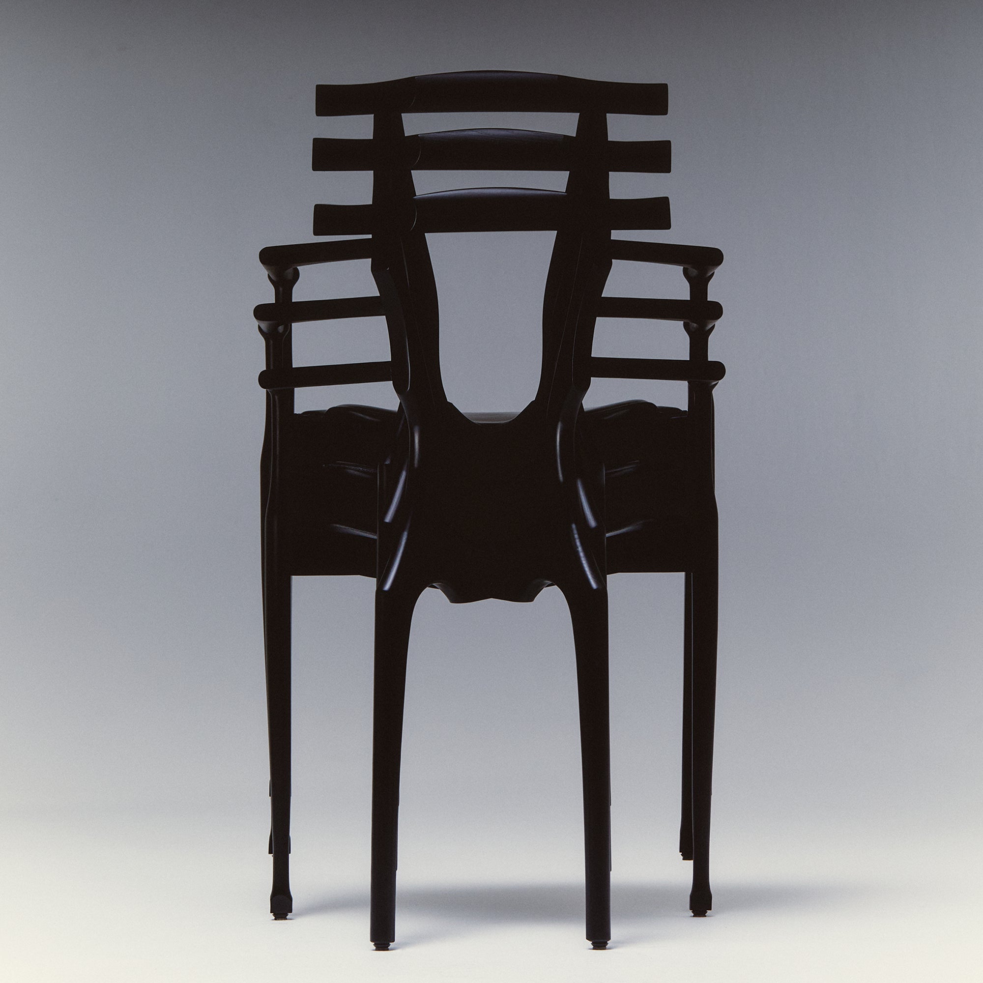 Gaulino Armchair: Upholstered