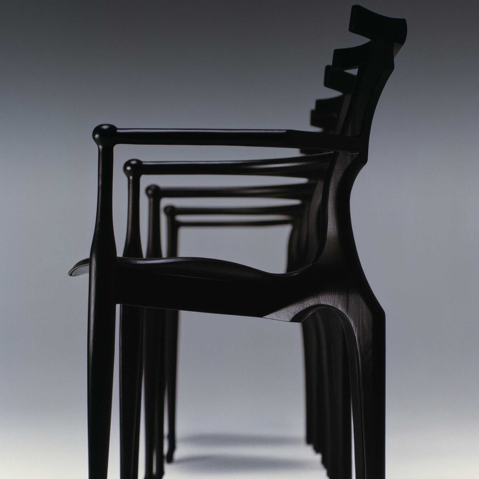 Gaulino Armchair: Upholstered