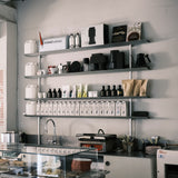 Hypostila Shelf System: Silver