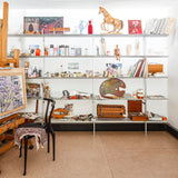 Hypostila Shelf System: Silver