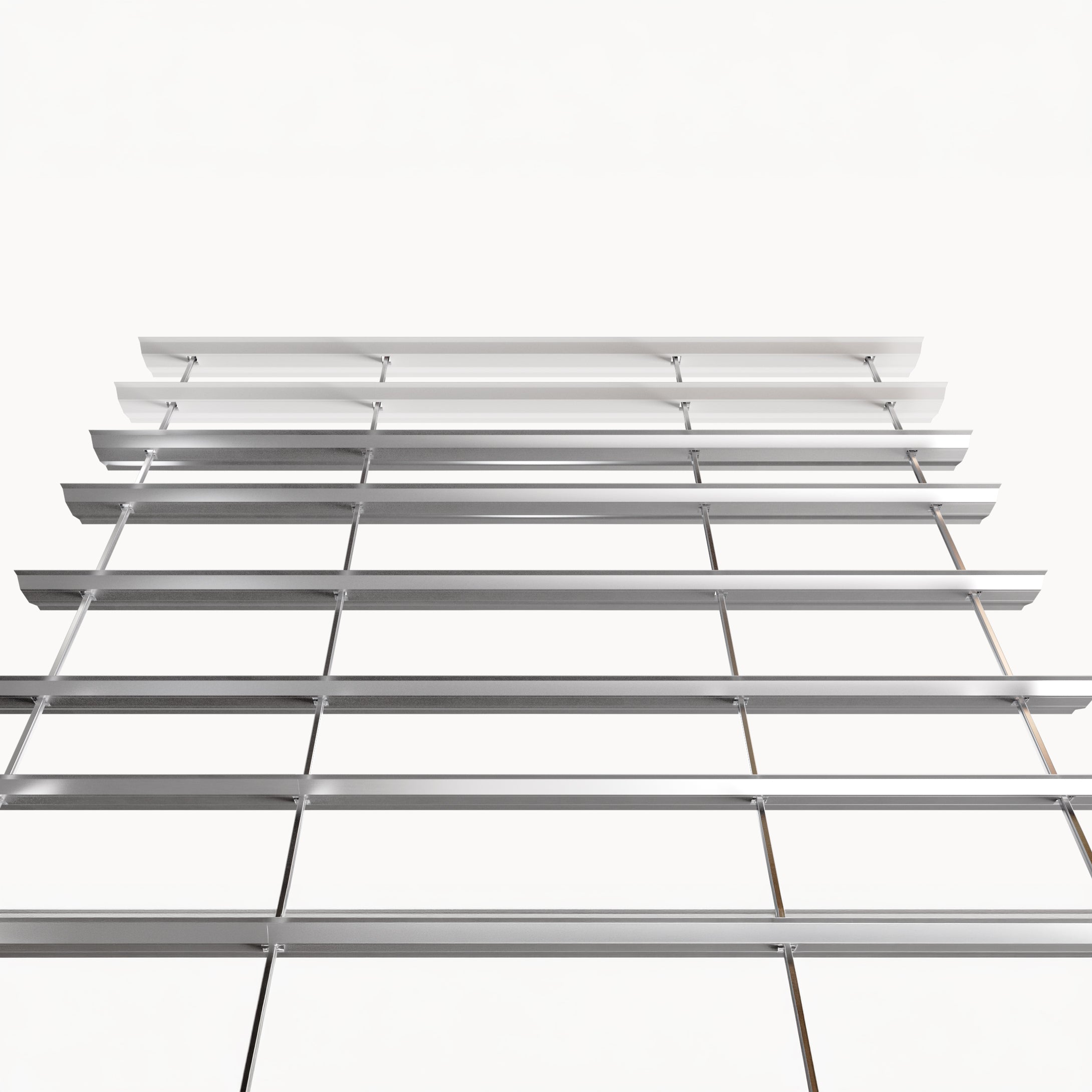 Hypostila Shelf System: Silver