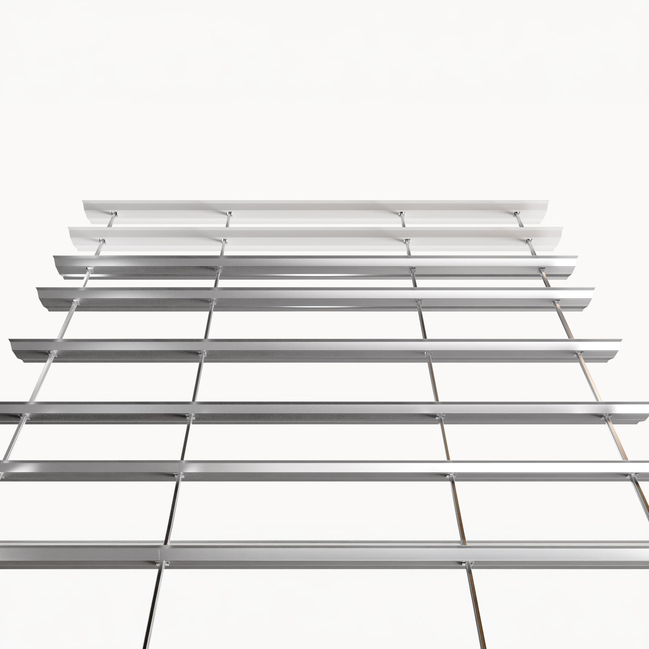 Hypostila Shelf System: Silver