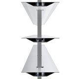 Hypostila Shelf System: Silver