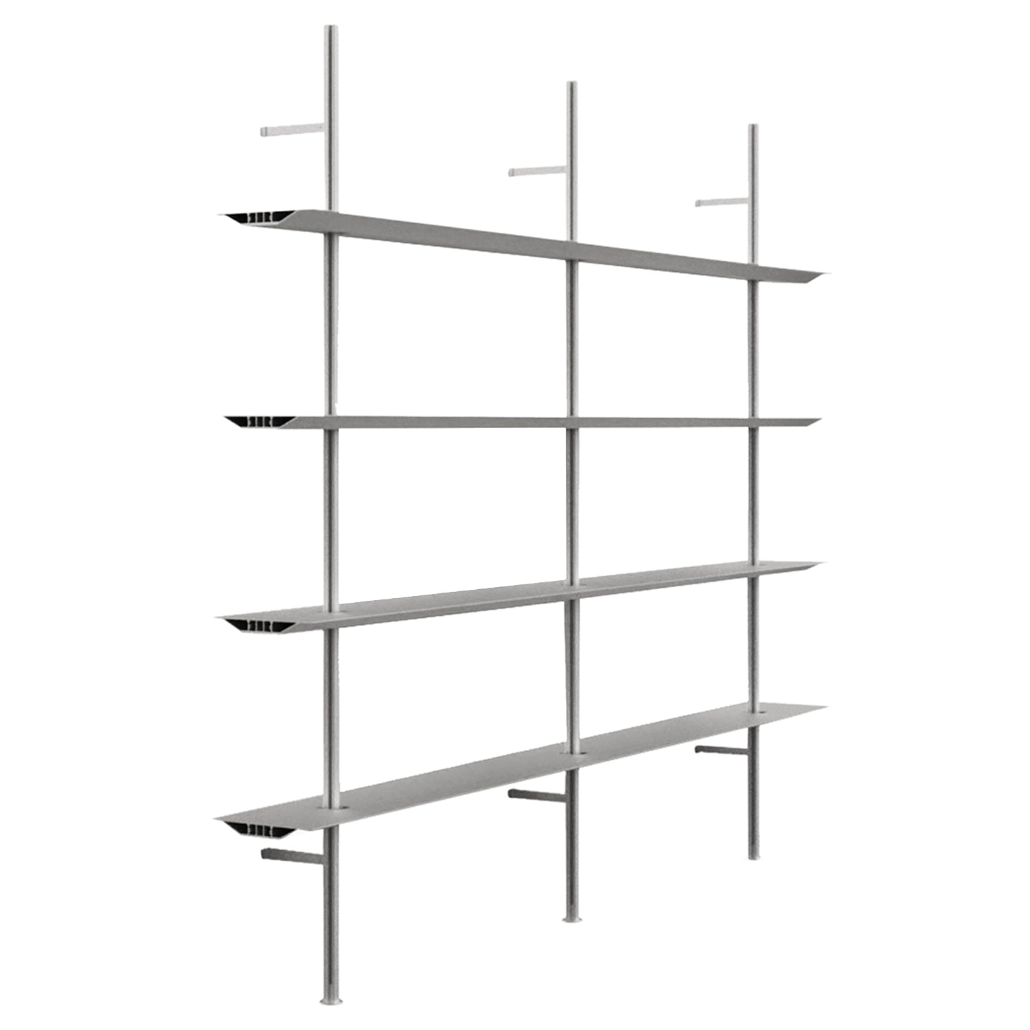 Hypostila Shelf System: Configuration 3 + Silver