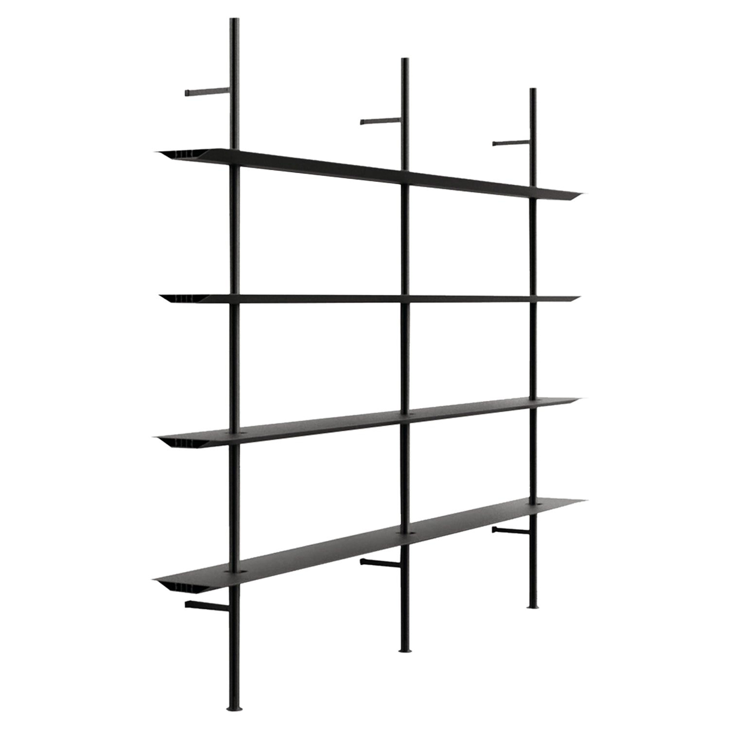 Hypostila Shelf System: Configuration 3 + Black