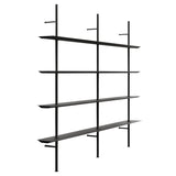 Hypostila Shelf System: Configuration 3 + Black