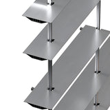 Hypostila Shelf System: Silver