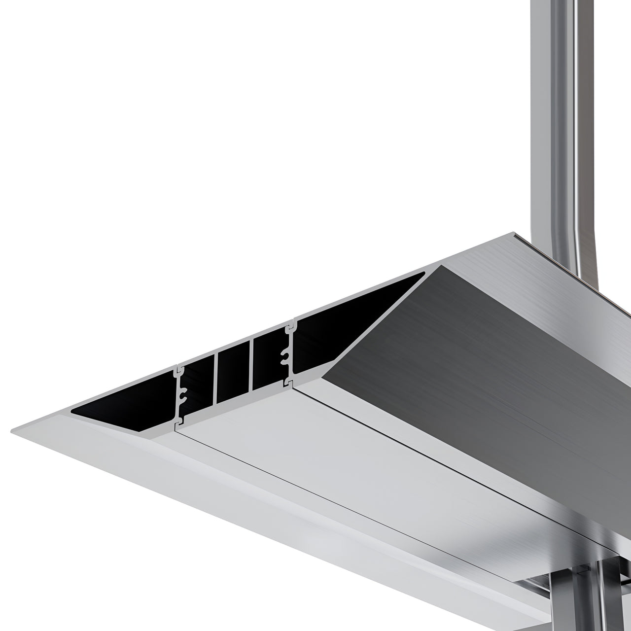 Hypostila Shelf System: Silver