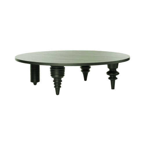 Multileg Low Table: Olive Green Ash FT26
