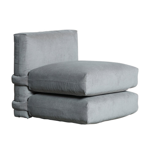 Pillow Modules Sofa: Fabric + Center