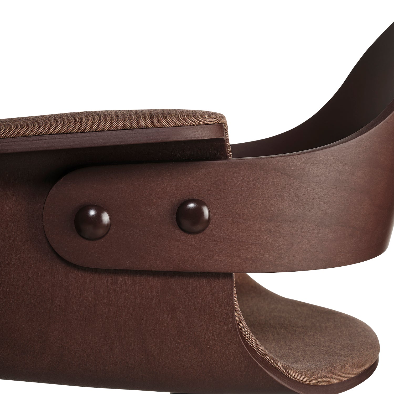 Showtime Armchair with Swivel Base: Seat Upholstered