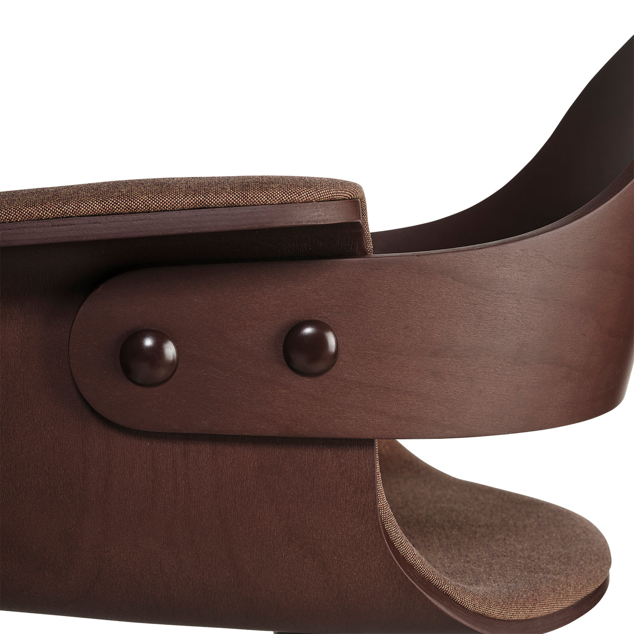 Showtime Armchair with Swivel Base: Seat Upholstered