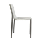 Stedelijk Stacking Chair - Aluminum: Quick Ship