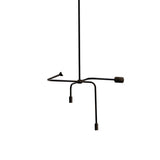 Beaubien Suspension Lamp: Black + Graphite