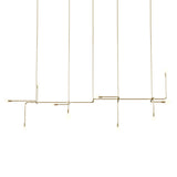 Beaubien 06 Suspension Lamp: Brass