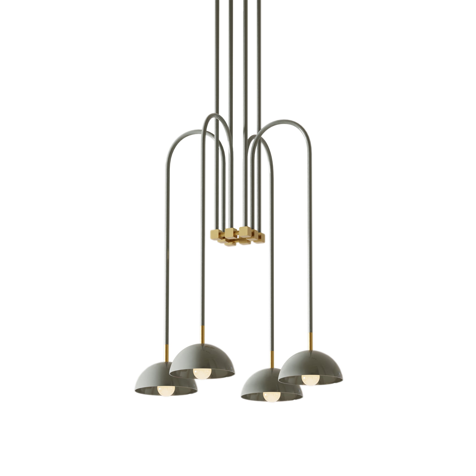 Beaubien Atelier 03 Suspension Lamp: Glossy Elephant