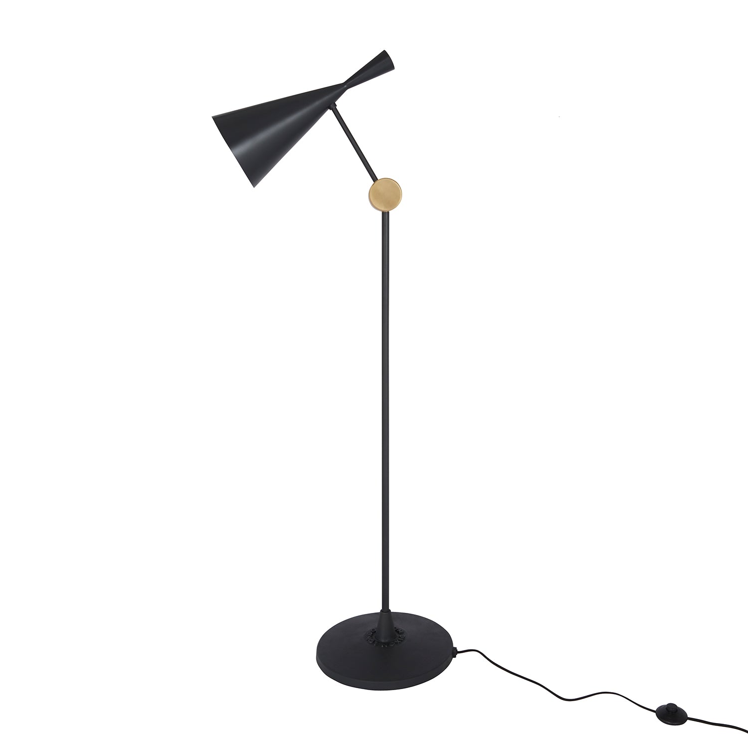 Beat Floor Lamp: Black