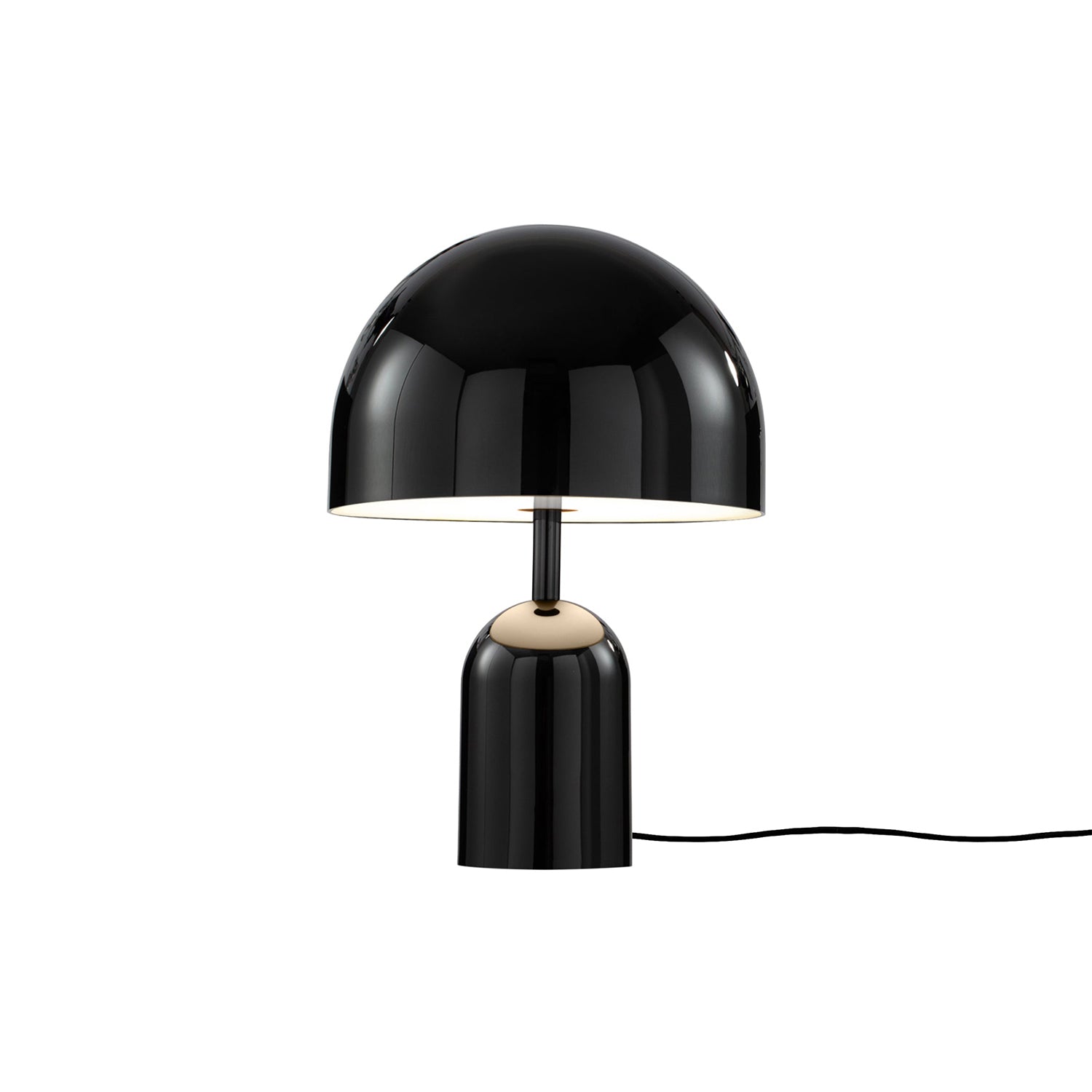 Bell Table Lamp: Black